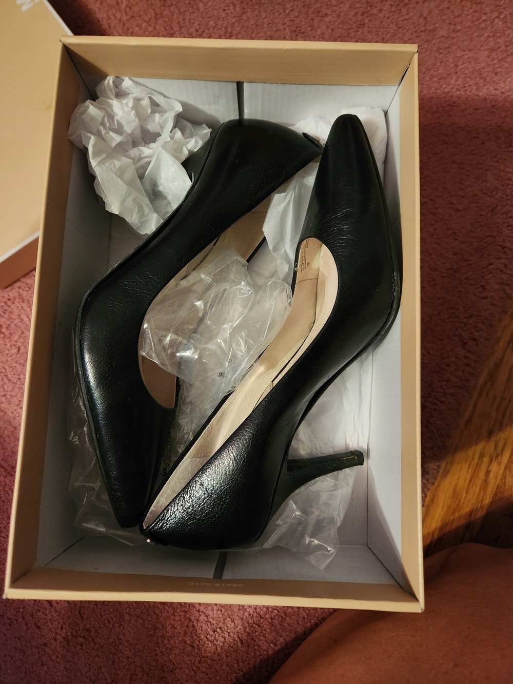 MICHAEL Michael Kors Black Pointed-Toe Stiletto Pumps